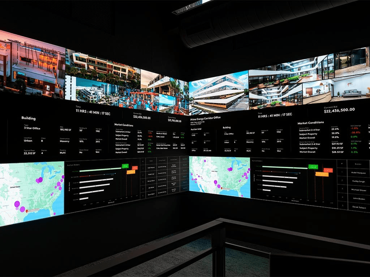Ten-X | Auction Floor Screens